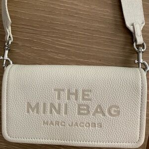 Marc Jacobs The Mini Bag in Off-White